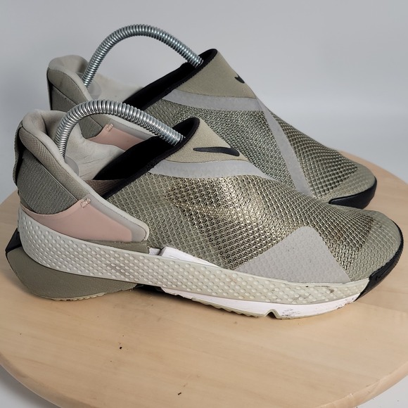 Nike Other - Nike Go FlyEase Shoes Light Army Green Summit White Size Men 6 Women 7.5